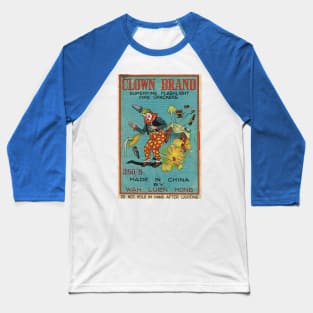 VINTAGE FIRECRACKER CLOWN BRAND Baseball T-Shirt